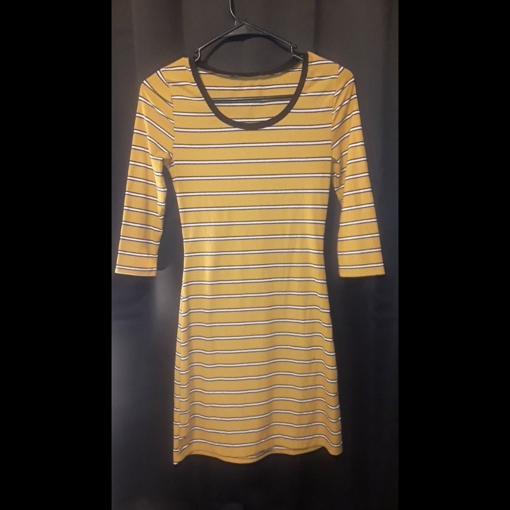 Striped Bodycon Dress